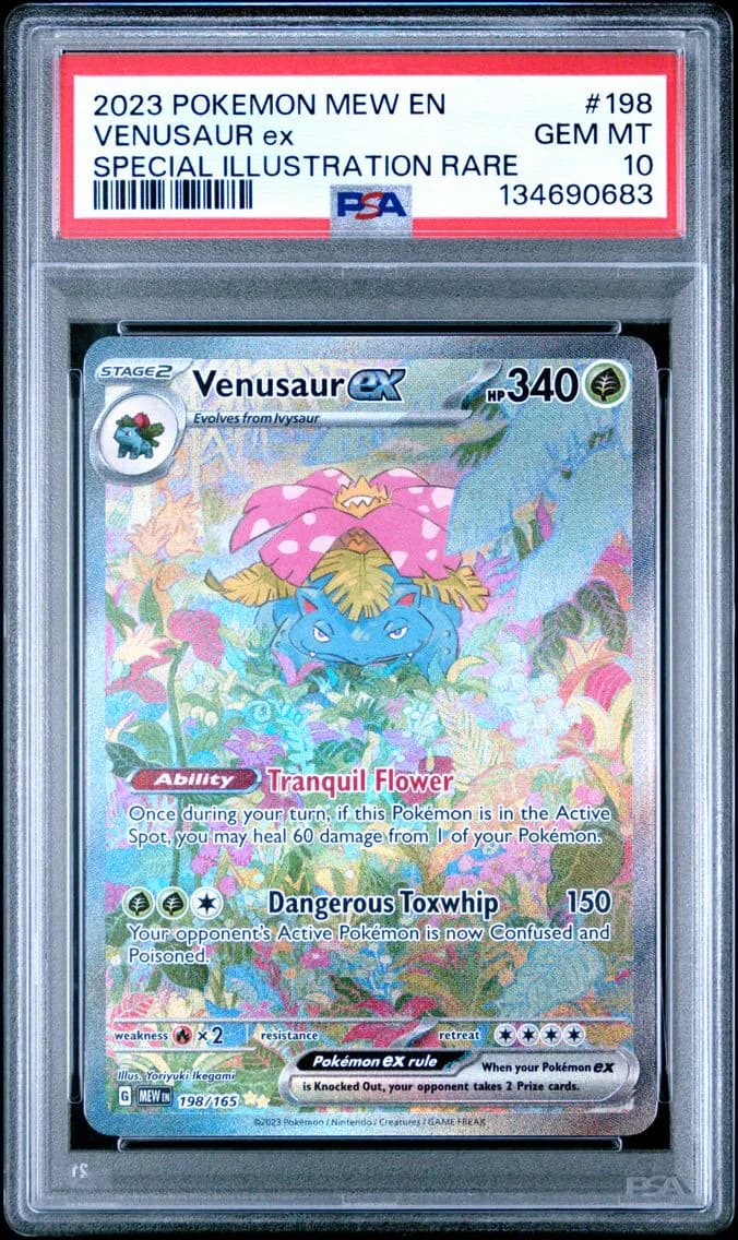 Venusaur EX, PSA 10