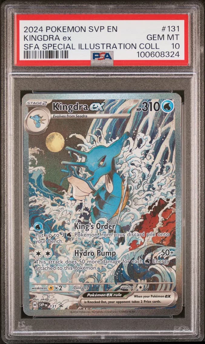Kingdra EX, PSA 10