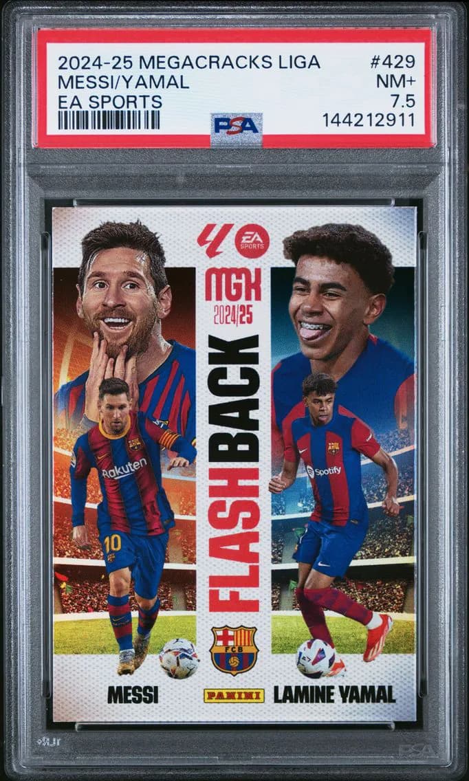Lamine Yamal/Lionel Messi, PSA 7.5