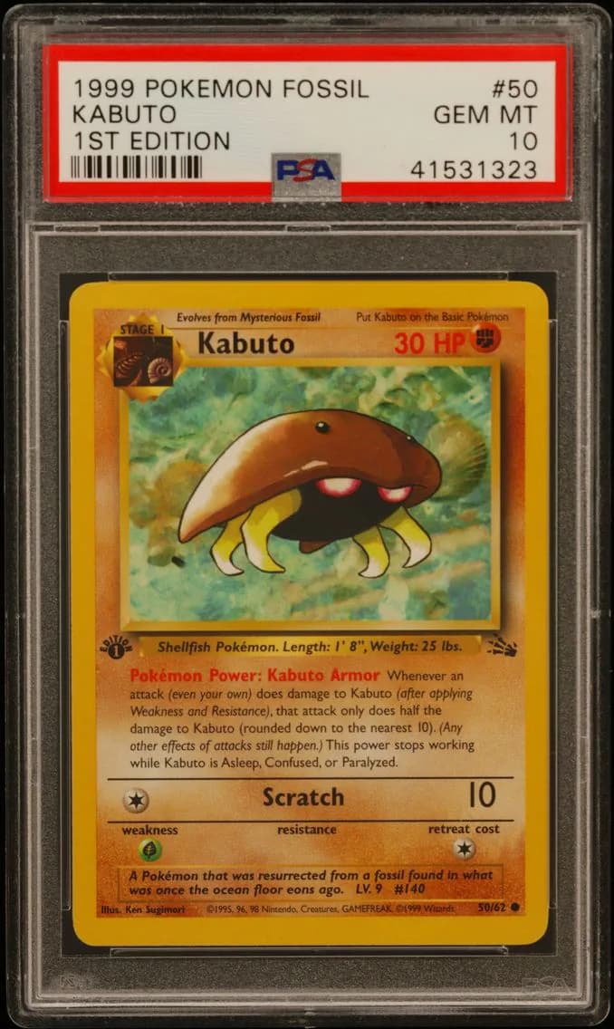Kabuto 1st Edition, PSA 10