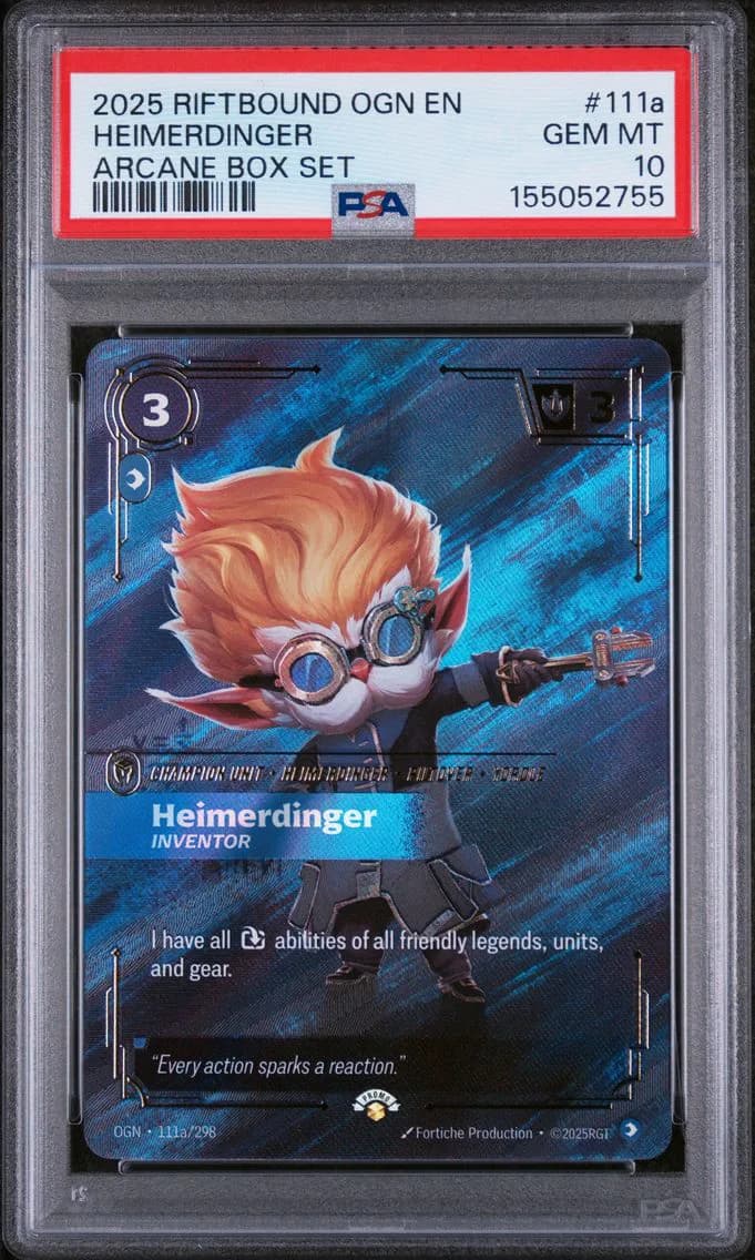 Heimerdinger - Inventor, PSA 10