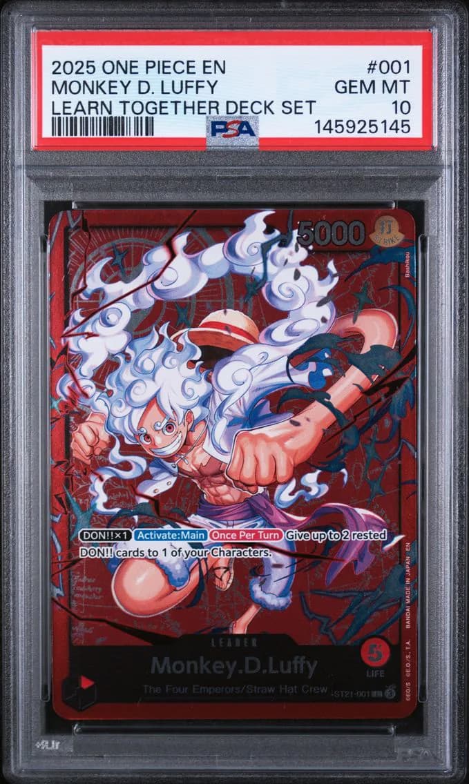 Monkey D. Luffy, PSA 10