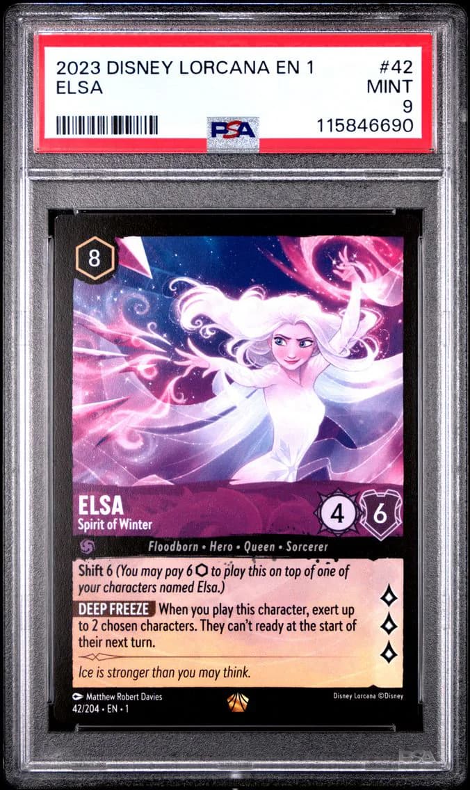 Elsa - Spirit of Winter, PSA 9