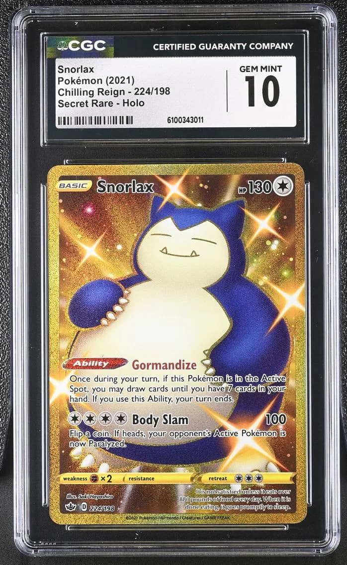 Snorlax, CGC 10