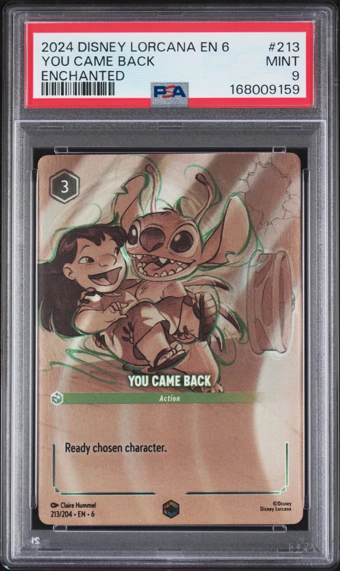You Came Back, PSA 9
