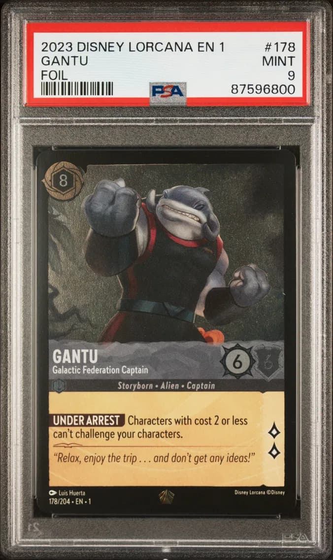 Gantu - Galactic Federation Captain, PSA 9