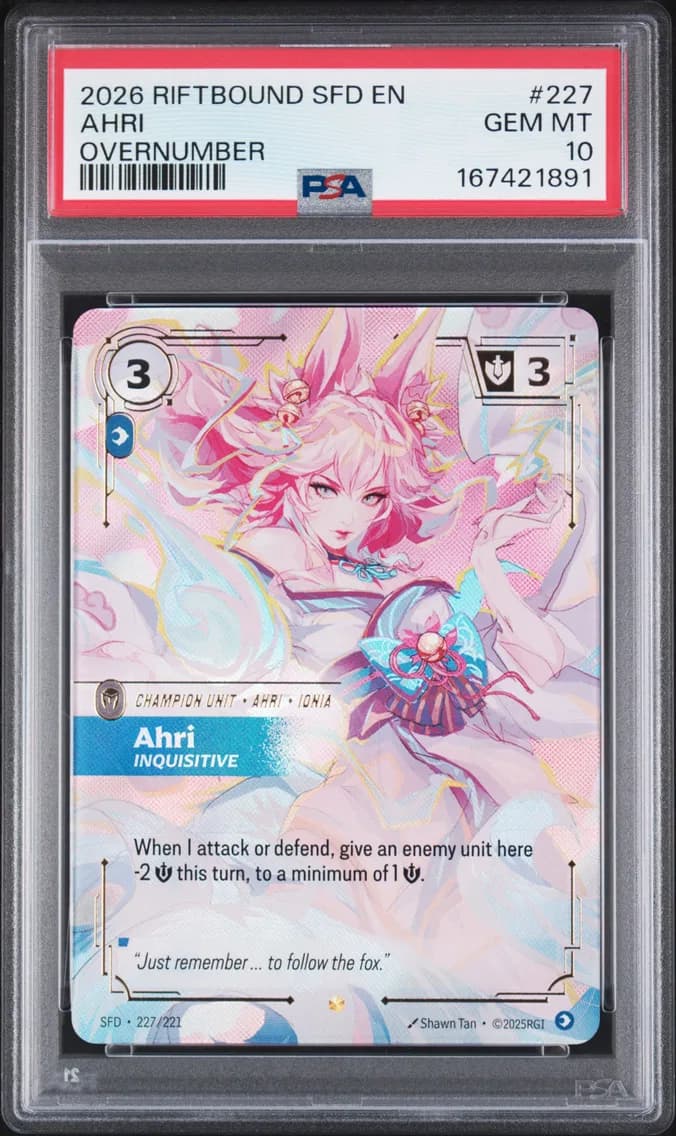 Ahri - Inquisitive, PSA 10