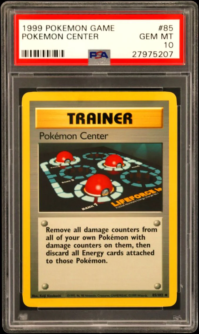 Pokemon Center, PSA 10