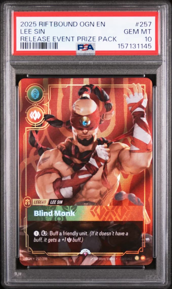 Lee Sin - Blind Monk, PSA 10