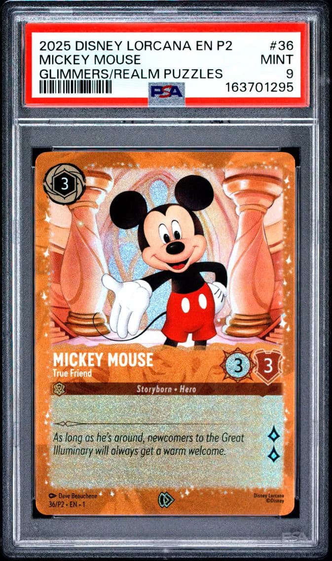 Mickey Mouse - True Friend, PSA 9