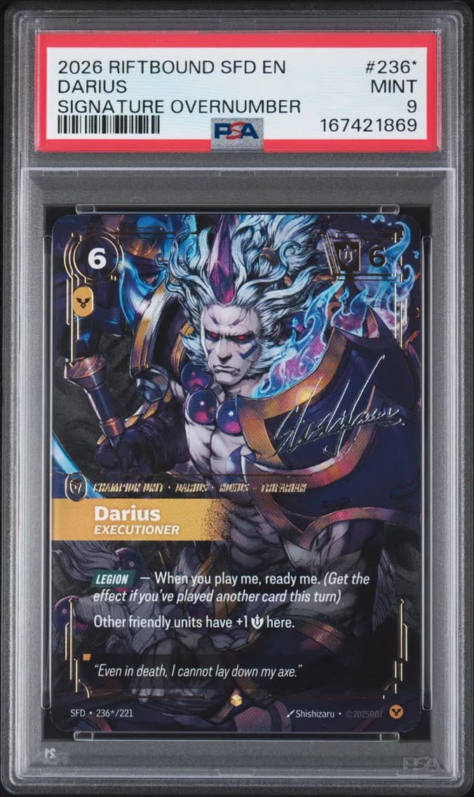 Darius - Executioner, PSA 9