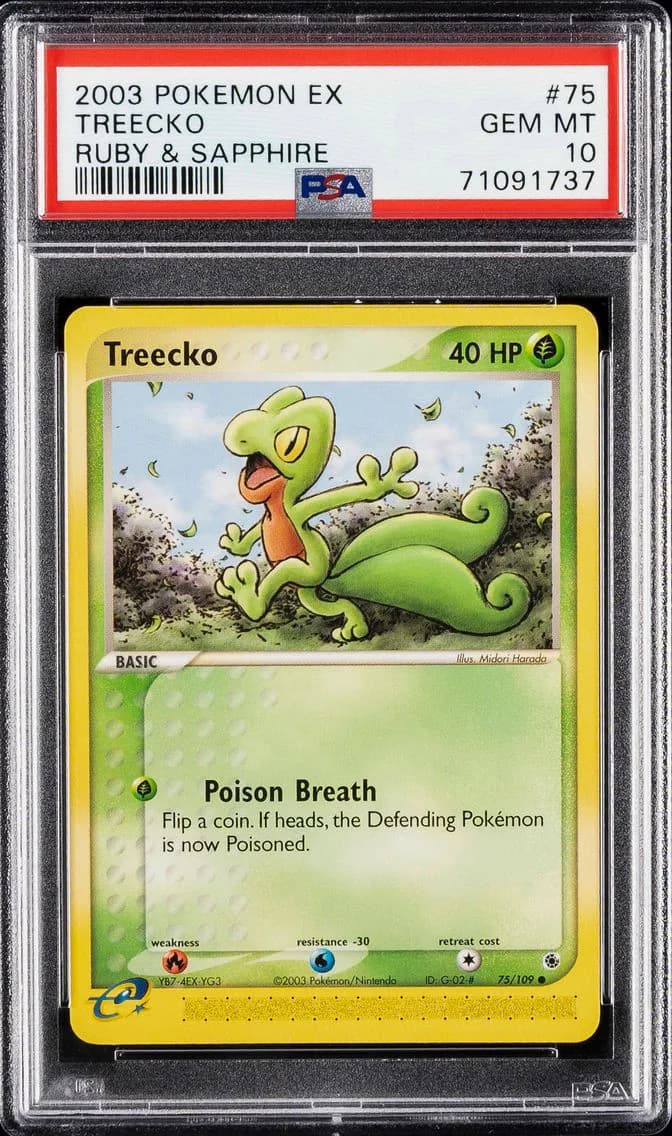 Treecko, PSA 10