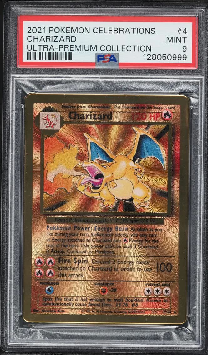 Charizard, PSA 9
