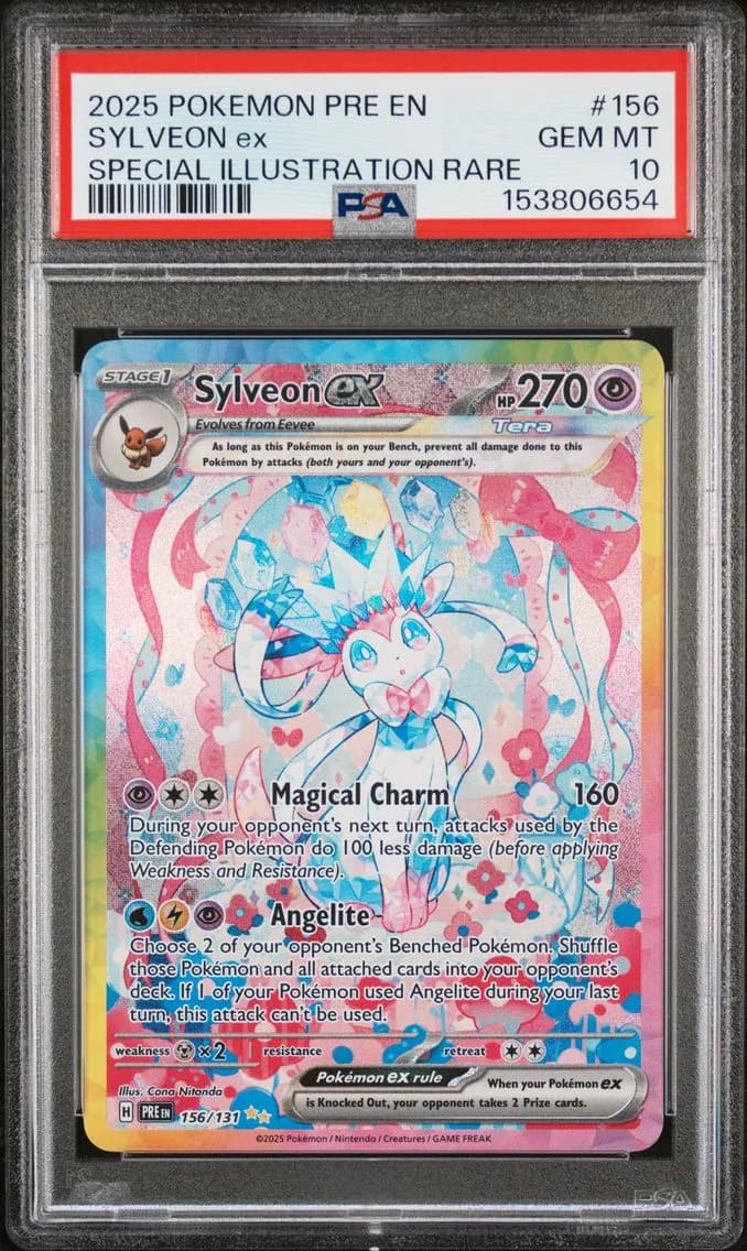 Sylveon EX, PSA 10