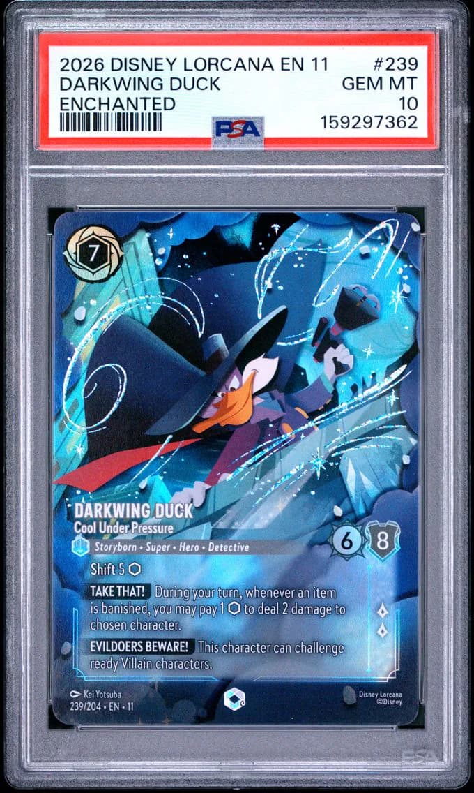 DARKWING DUCK, PSA 10