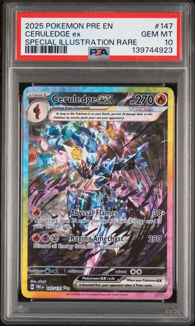Ceruledge EX, PSA 10