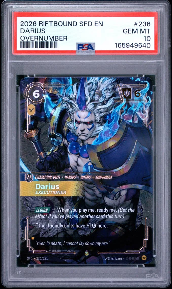 Darius - Executioner, PSA 10