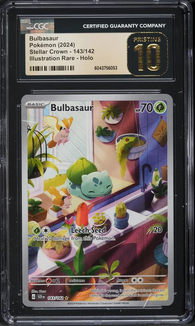 Bulbasaur, CGC Pristine 10