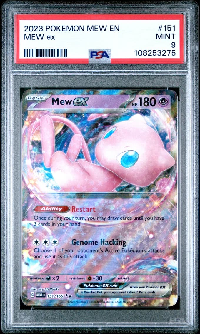 Mew EX, PSA 9