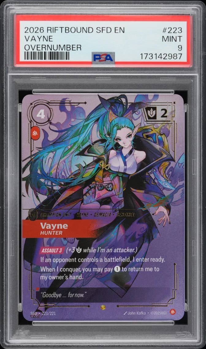 Vayne - Hunter, PSA 9