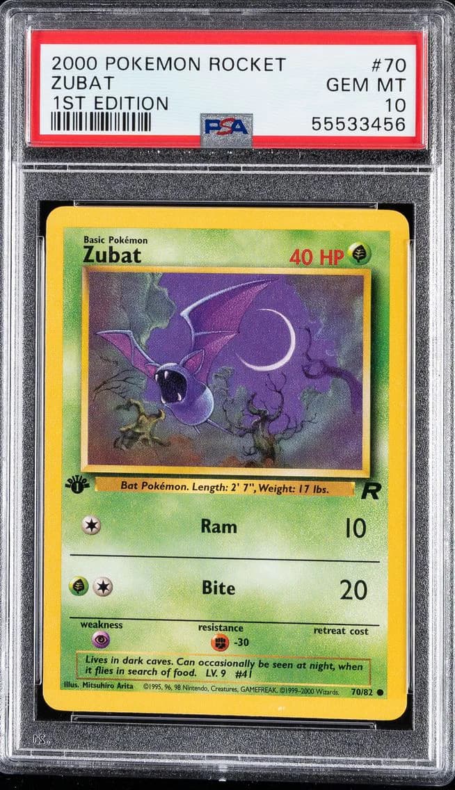 ZUBAT, PSA 10