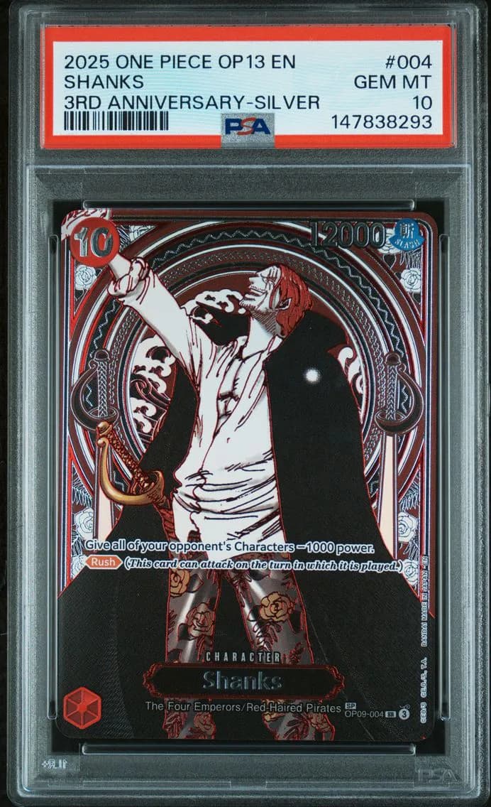 Shanks, PSA 10