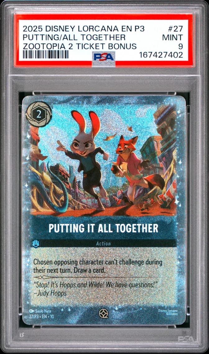 Putting It All Together, PSA 9