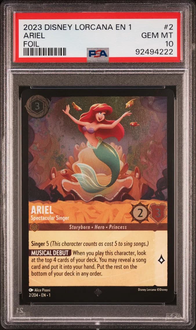 Ariel - Spectacular Singer, PSA 10