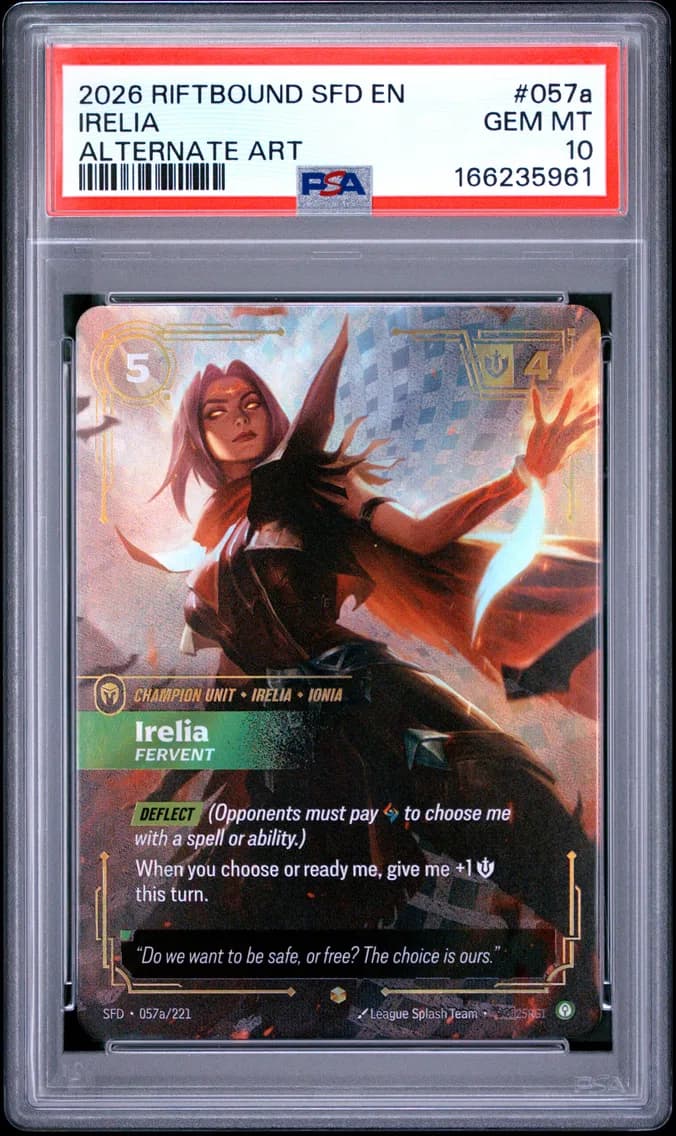 Irelia - Fervent, PSA 10