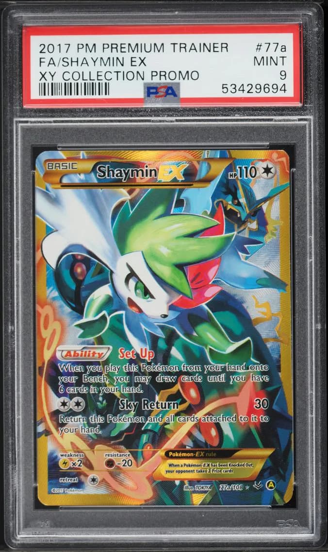 Full Art/Shaymin EX, PSA 9