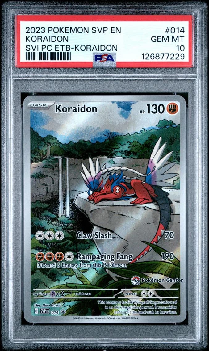Koraidon, PSA 10