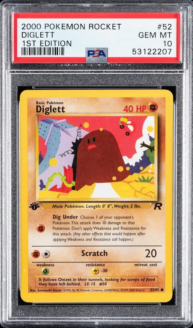 DIGLETT, PSA 10