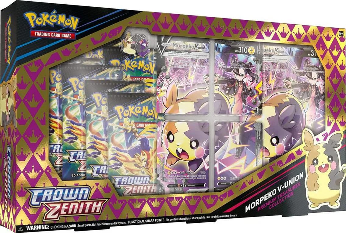 Morpeko V-UNION Premium Treasures Collection - Crown Zenith (CRZ),