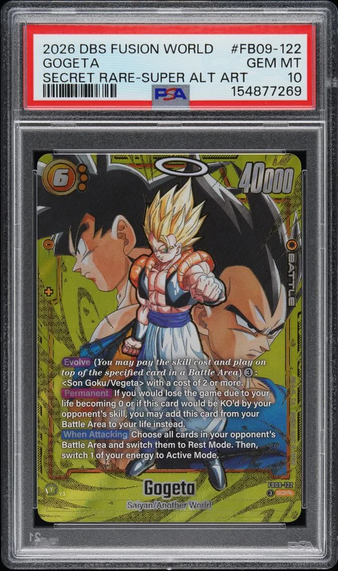 Gogeta, PSA 10
