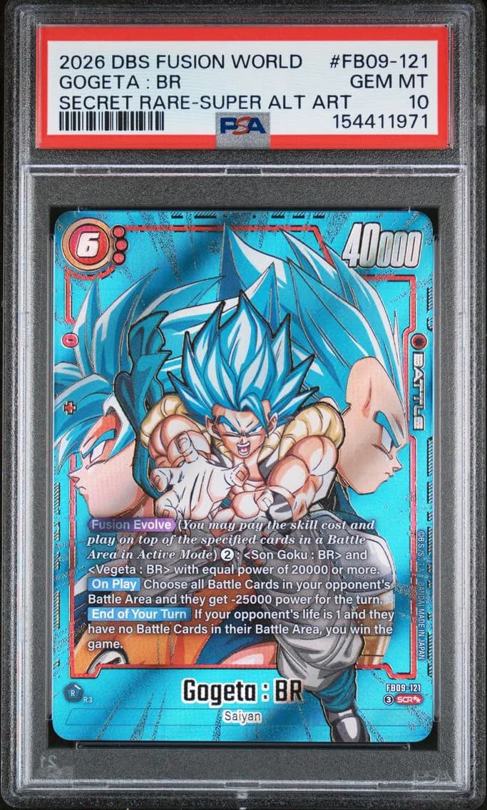 Gogeta : BR, PSA 10