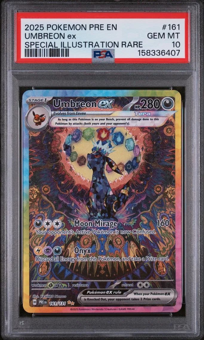 Umbreon EX, PSA 10