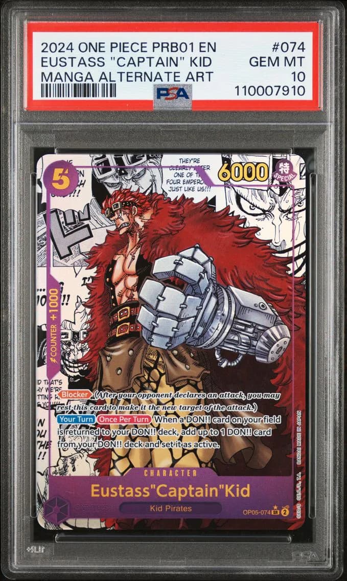 Eustass "Captain" Kid, PSA 10